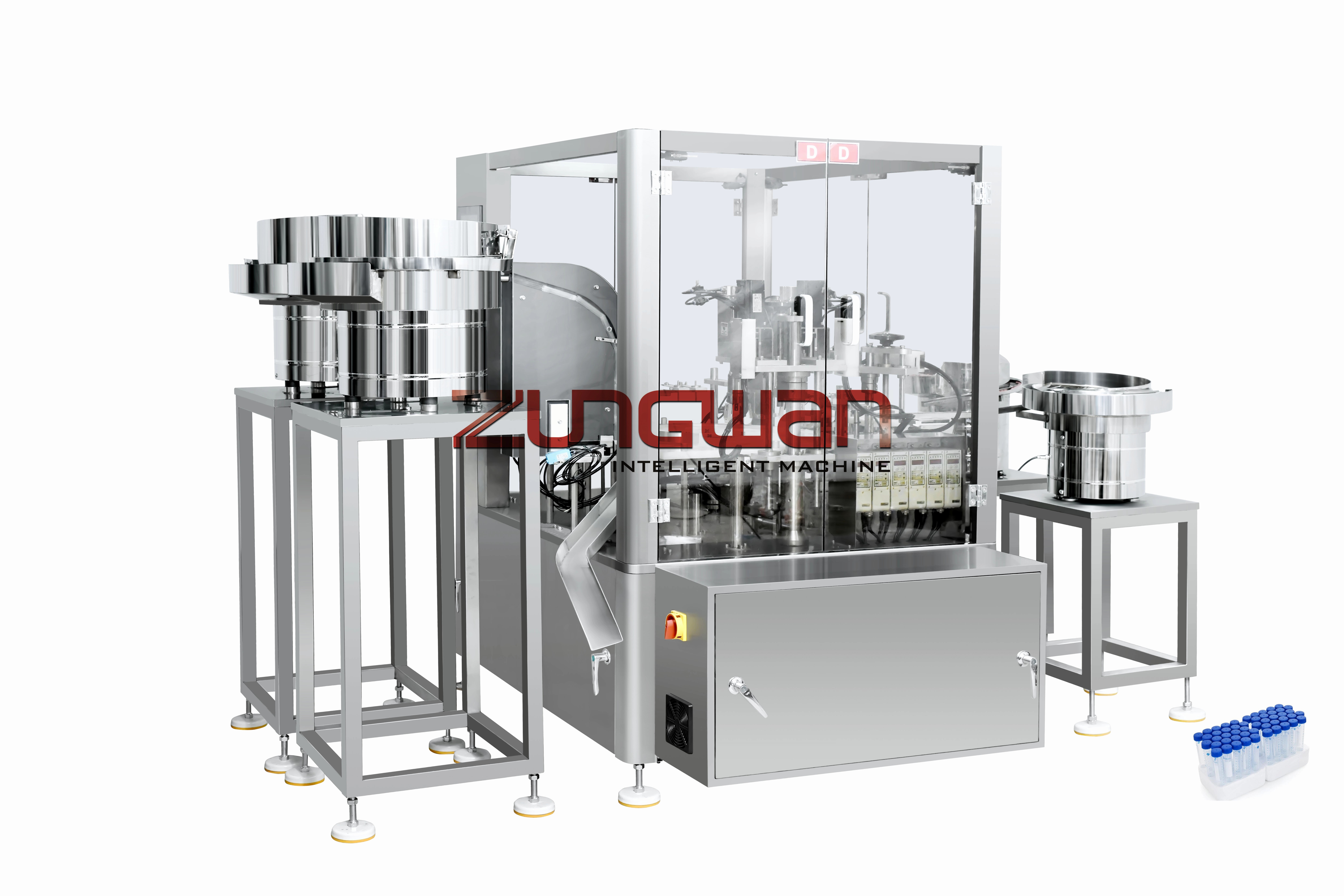Small Bottle Automatic Filling And Capping Line