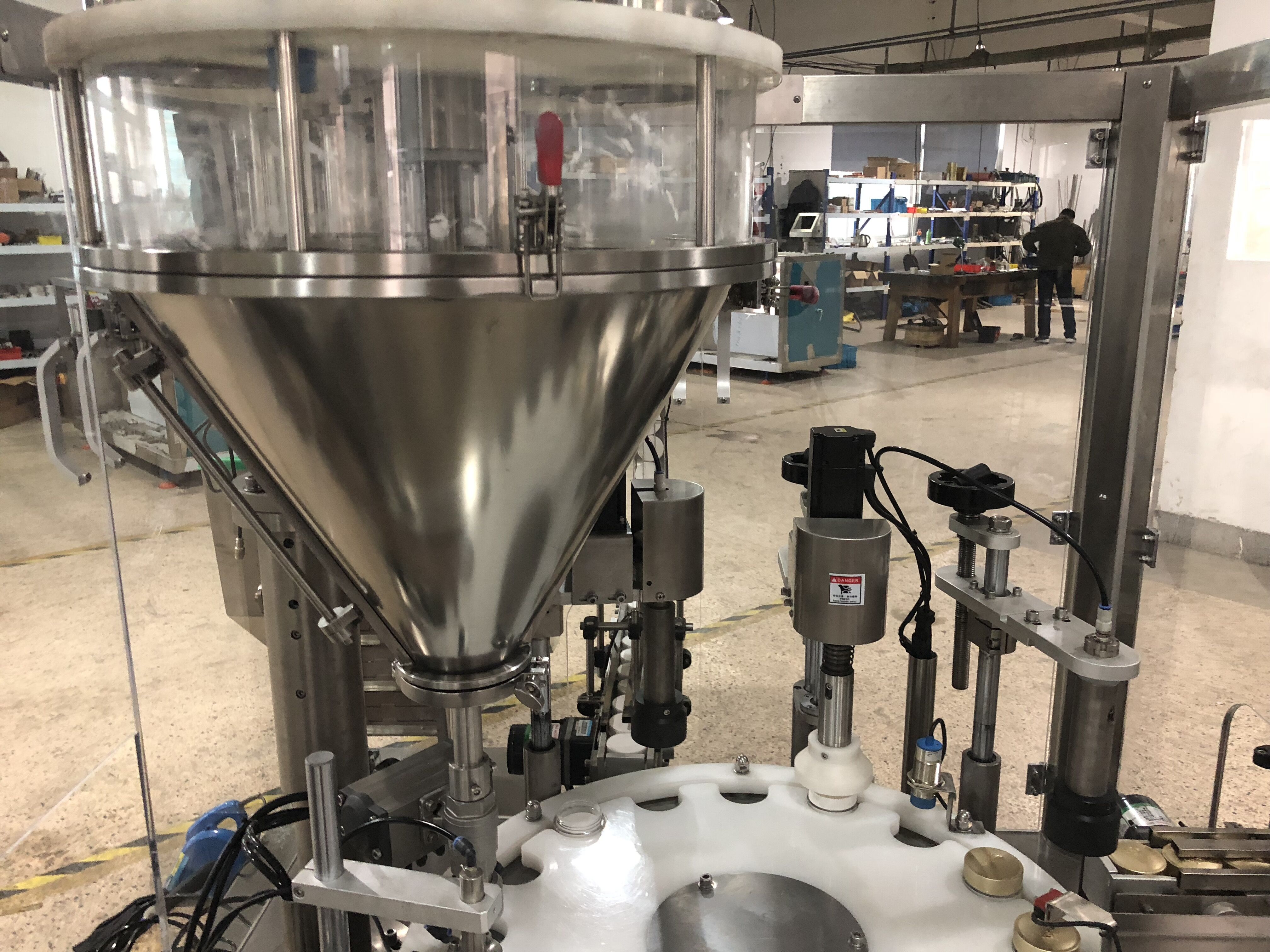 US Customers Perfume Filling Line